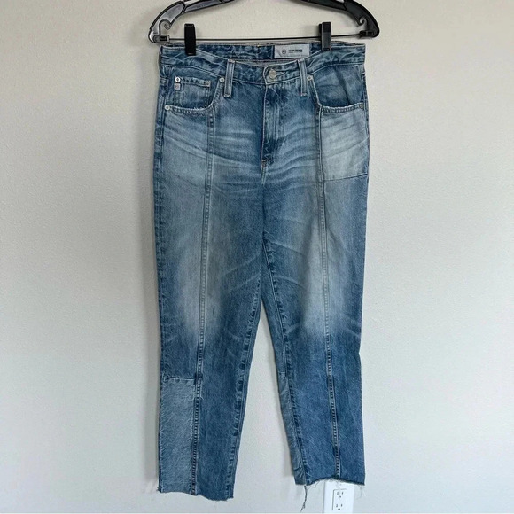 NWOT AG Phoebe Vintage High Waist Tapered Straight Leg Jeans 18 Years Vaulted 28 - Picture 3 of 13